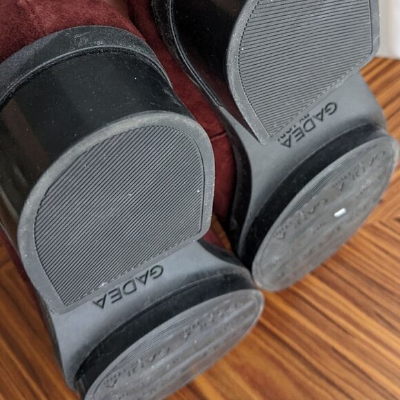 GADEA By Lodi new gel burgundy suede mocassins loafers size 39 @S7 - Picture 7 of 15